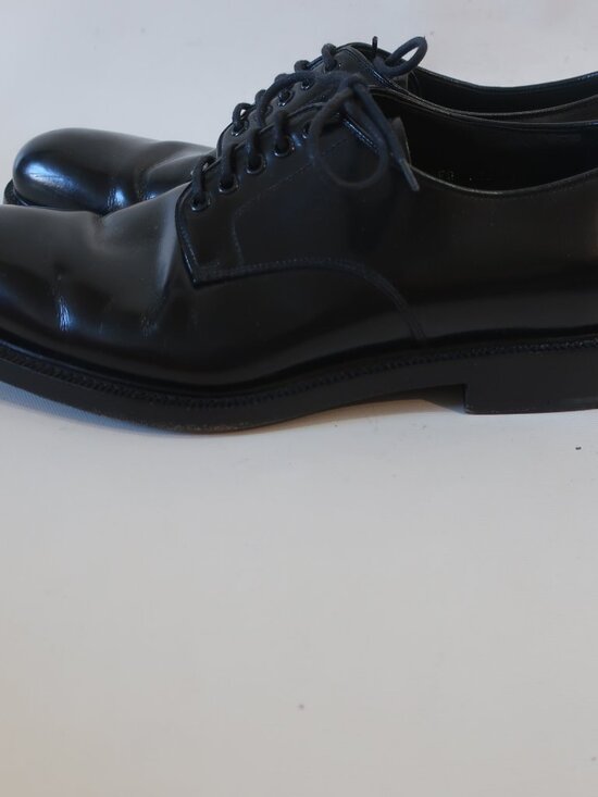 Mens Prada Black Leather Oxford Lace Up Shoes 11 main image 11